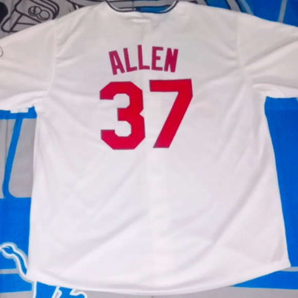 Cleveland Indians baseball ⚾ Jersey #37 ALLEN - Picture 2 of 2